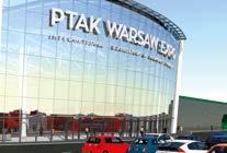 Ptak Warsaw Expo is constantly developing and adapting to the customers needs. The investment plans of the center include the construction of two new exhibition halls with a total area of 50,000sqm.