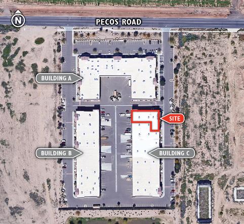 Mesa, Arizona LOCATION: Located in Pecos Gateway Business Park Convenient access to the San Tan Freeway Adjacent to Williams Gateway Airport PROPERTY FEATURES BUILDING SIZE AVAILABLE ±44,05 SF ±6,85
