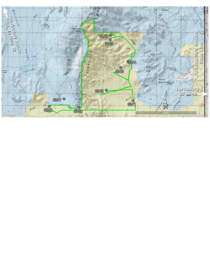 Section 1: Overview of the Proposed LWC olm Lands State Trust Lands Private Lands Proposed ooundar/ Scenic Photo Locaion Stewart Canyon Summary Map - The Stewart Canyon proposed LWC is located in