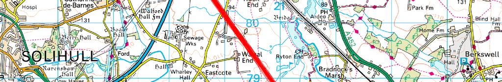 When Runway 33 is operating, you will notice aircraft arriving from the south, passing east of Knowle as they