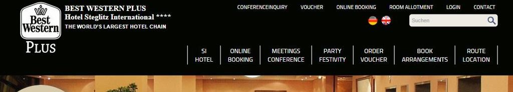 Please visit the hotels website to make your registration as follows. Click on the button ROOM ALLOTMENT and insert the codeword: ECVP 2017 Now you can book your preferred room.