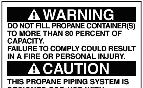 SECTION 8 PROPANE SYSTEM HOW TO LEAK TEST THE PROPANE SYSTEM IT IS STRONGLY RECOMMENDED THAT YOU HAVE A PROFESSIONAL TEST THE RV PROPANE SYSTEM FOR LEAKS ONE TIME EACH YEAR AS PART OF NORMAL