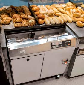 QUIET WARM BREAD QUIET EASY TO CLEAN ENERGY- SAVING 11 INTEGRAL EFFICIENCY DUE TO: Integrate the INTEGRAL into your sales counter and thereby also into your store concept.