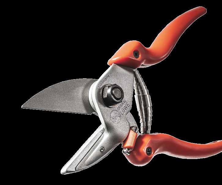 replacement without dismantling shears the blade: hard, tough and sharp; coated surface; corrosion protection; non-stick tried-and-tested shears spring anvil, softer than the blade for perfect