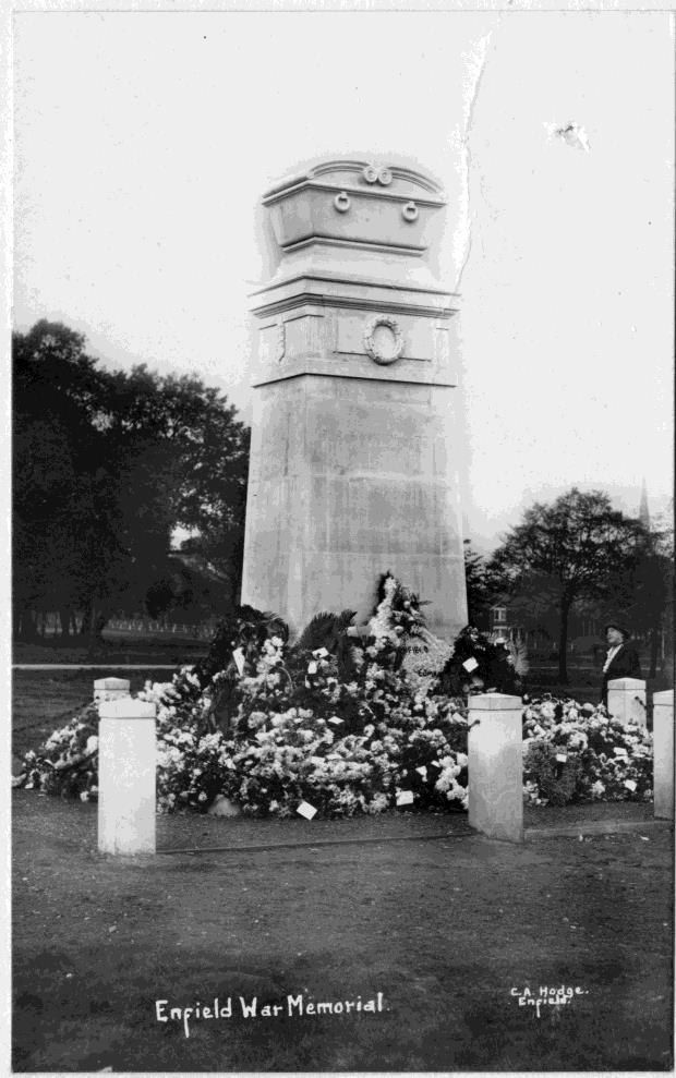 The Enfield War Memorial at