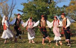 It is an impressive Nijemo kolo (silent dance) from Vrlika, a picturesque place characterised by mountains, the Cetina River and Peruča