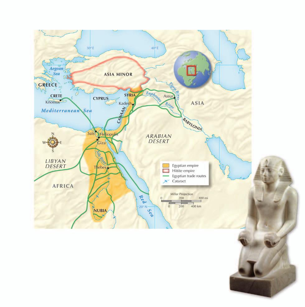 New Kingdom Egypt, 1450 B.C. Powerful Rulers Control Egypt During the New Kingdom, Egypt s first female ruler took charge.