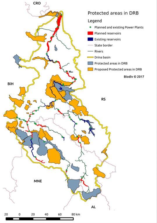 Socio economic characteristics Natural resources: rich in natural resources (agricultural land dominates in the Lower Drina Region, forestland and forests can be found in the Upper Drina Region), the