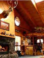 Lodge amenities include a restaurant with on-site chef, full-service bar, lounge area with