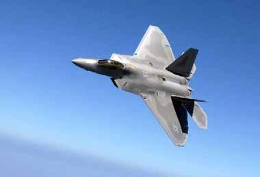 The Raptor performs both air-to-air and air-to-ground missions. Also, it produces more thrust than any current fighter.