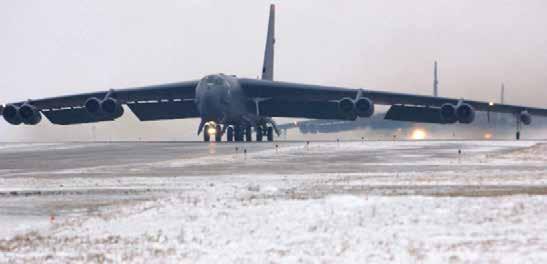B-52 STRATOFORTRESS The B-52 is a long-range heavy bomber that can perform a variety of missions.
