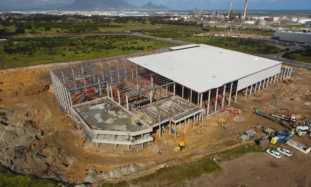 CAPE FRUIT COOLERS Cape Town On site Construction cost: Cape Fruit Coolers/