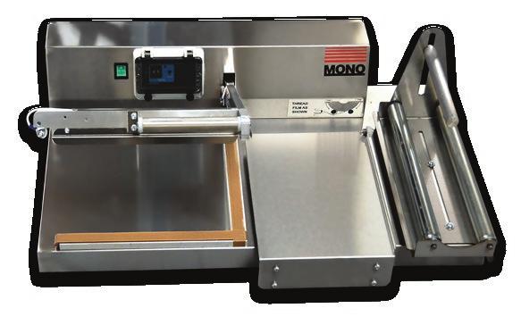 The Robin L-Sealer MONO Equipment s compact Robin L-Sealer has a maximum seal area of 28cm by 28cm and can quickly and easily seal approximately 700 products per hour.