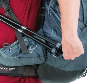 DUAL SIDE ZIPS PROVIDE EASY ACCESS TO MAIN COMPARTMENT Dual side zips provide