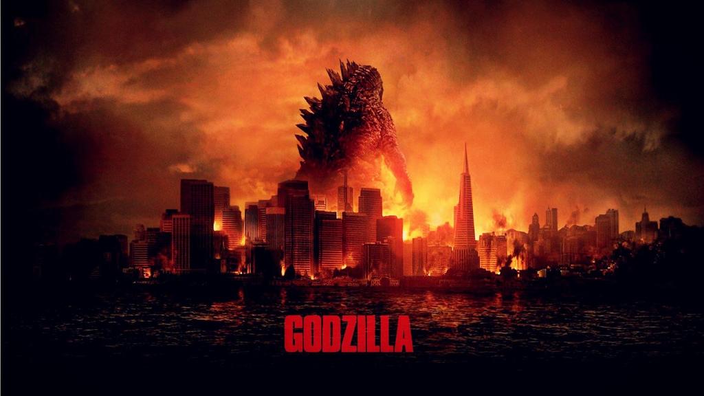GODZILLA By Evan Kuntz The new movie is now out in theaters! The movie is based on a mythical creature named Godzilla.