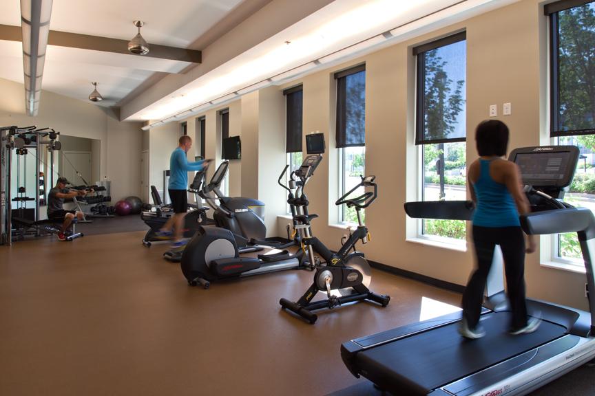 Management and Maintenance Fitness Center with yoga studio Full