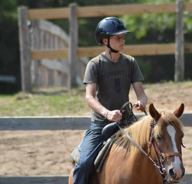 RANCH CAMP Our expert Equestrian staff guides campers grades 5-11 to improve horsemanship skills, while learning with others at your level and making new friends.
