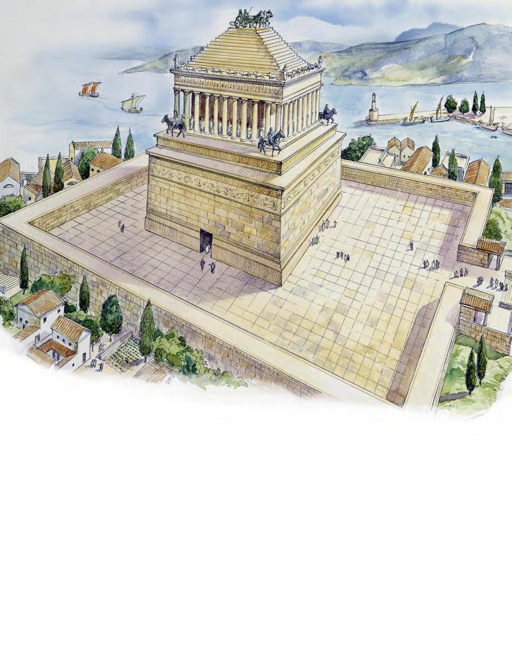 Mausoleum at Halicarnassus (modern-day Turkey) Mausoleum at