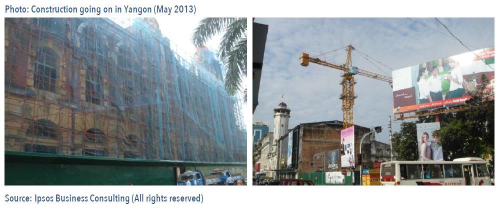 One of the prime impacts to Myanmar s construction industry growth will be the increasing urbanisation of major cities.