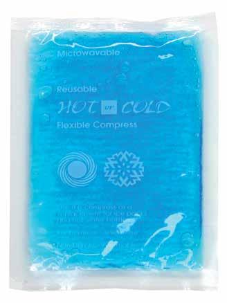 Hot & Cold Gel Pack Reusable Microwave, Hot Water or Freeze To heat, microwave or place in hot water, please follow the instructions on the back of the compress To obtain cold therapy, freeze for at