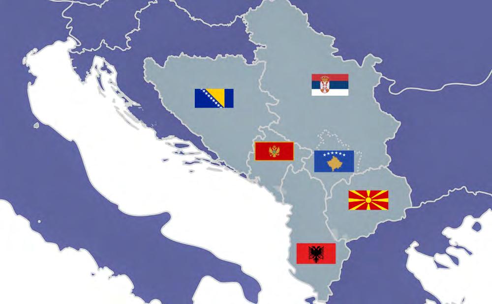 The region of the Western Balkans comprises the countries of the Balkan Peninsula that found themselves surrounded by the EU Member States after the accession of Hungary and Slovenia (2004), Bulgaria