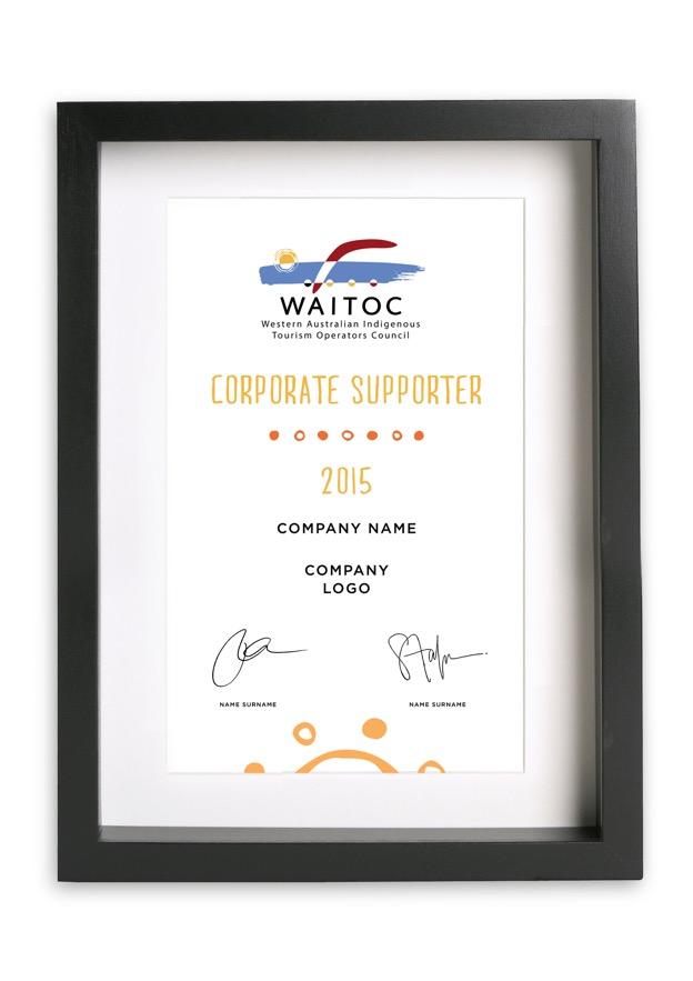 Corporate SUPPORTERs Annual Corporate Supporter fee is $880 Corporate Supporters engage in a process with