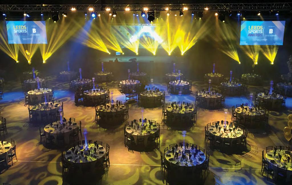 The White Rose Awards, our annual tourism awards ceremony, was the second dinner we