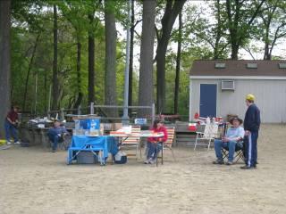 The spring float fly at the Wayland Town Beach was held on May