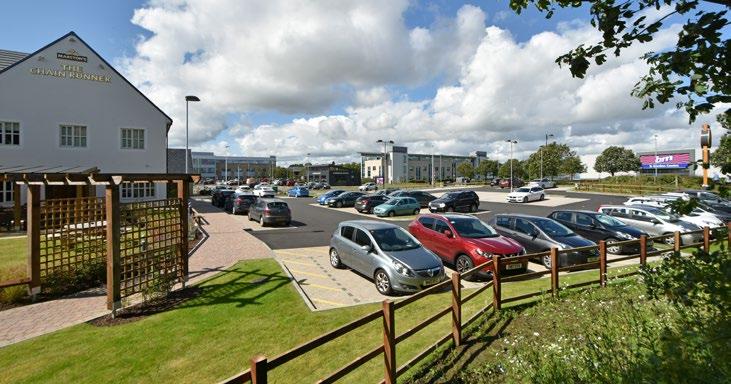 The park is fully developed with other occupiers including Scottish Building Standards