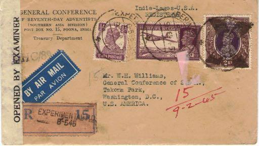 Experimental Postmarks of India An