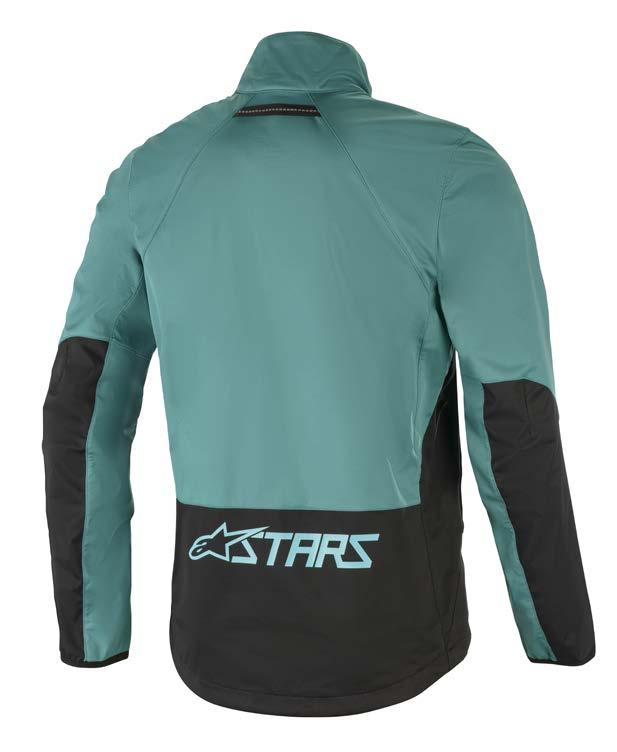 NEVADA WIND JACKET ALL MOUNTAIN / ENDURO size: S-2XL code: 122 3219 5 / 15 Three-layer construction consisting of a 3L ripstop fabric, a wind membrane and water