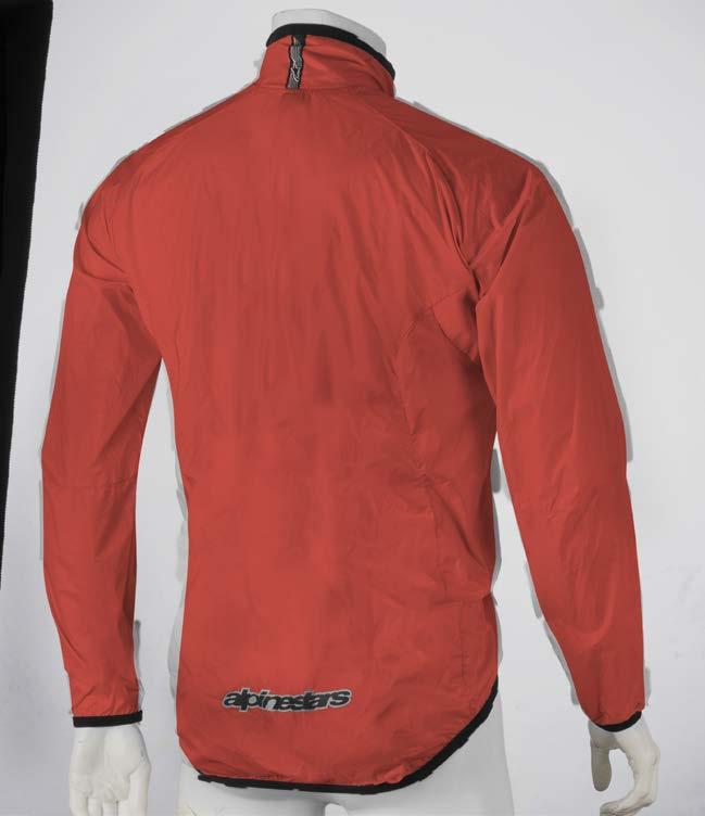Semi auto-locking zipper for customization and fit. Zipper features zip garage and is inside facing to avoid discomfort, especially on the exposed neck and underside of chin.