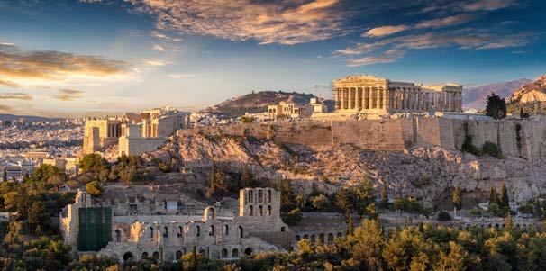 Steeped with a rich history that spans 3,400 years, Athens is home of many sacred ancient sites, monuments, and landmarks and a fusion of old and new.