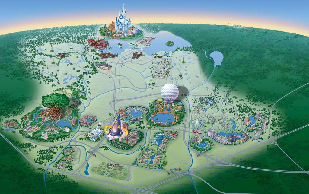 26 Disney s Animal Kingdom Theme Park 25 Magic Kingdom Resort Area 1. Disney s Contemporary Resort 2. Disney s Fort Wilderness Resort & Campground 3. Disney s Grand Floridian Resort & Spa 4.