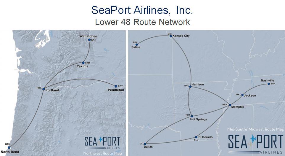 SeaPort Airlines Overview SeaPort Airlines, Inc. is a FAA certified scheduled airline with nearly 30 years of experience in commercial aviation.