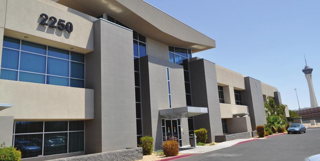 Sahara Rancho Corporate Center is adjacent to I-5 located at the intersection of Sahara Avenue and Rancho Drive with close proximity to the Las Vegas Strip, McCarran International Airport and