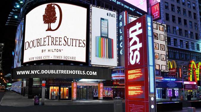 New York DoubleTree Times Square Address: 1568 Broadway New York, NY 10036 For Room Availability: (212)719-1600 Registration Questions: Phone: 901-748-0293 Fax: 901-748-0297 Facility Description: