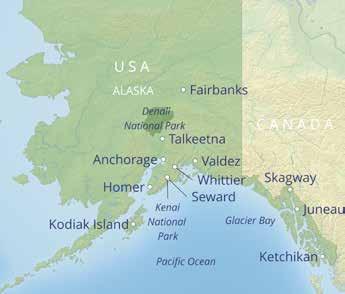 ALASKA Discover Alaska's Natural Wonders The majority of people visit Alaska on a cruise along its coast; however, much of Alaska's most accessible wildlife and scenery lies within its national parks.