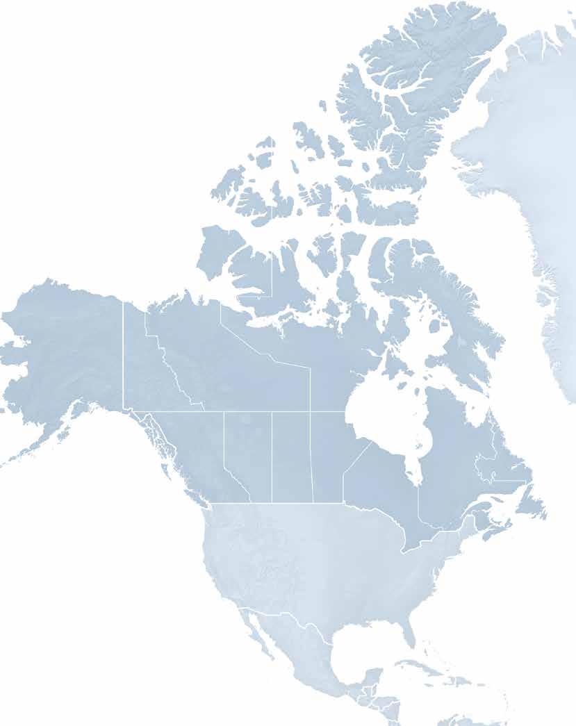 ARCTIC OCEAN GREENLAND Baffin Bay ALASKA (USA) CANADA Northwestern Passages Yukon Territory Nortwest Territories Nunavut Anchorage Gulf of Alaska Churchill Hudson Bay Labrador Sea British Columbia