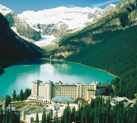 ACCOMMODATION ALBERTA Superior The Fairmont Chateau Lake Louise Built over 100 years ago as a base for outdoor enthusiasts, the Fairmont Chateau Lake Louise has been developed into a luxury hotel