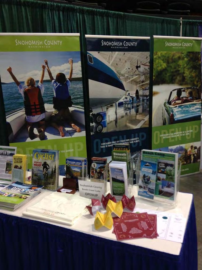 Convention, Sports and Group Tour Sales and Service 20 trade shows generating 183 direct leads and