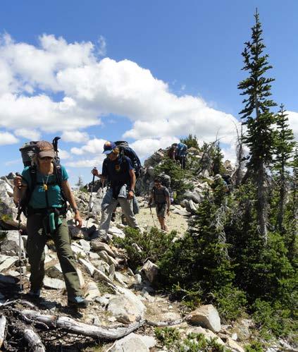 You will start off learning the basics of backpacking, campsite selection, backcountry cooking and Leave No Trace ethics amid towering snow-capped peaks.