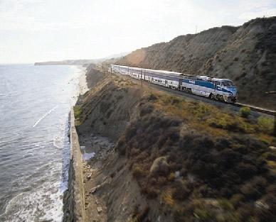 mtrak, Pacific Surfliner, Coast Starlight, Sunset Limited and Southwest Chief are service marks of the National Railroad Passenger Corporation.