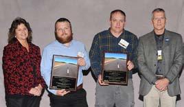 Overlay less than one-inch - Second place was awarded to Cornejo & Sons of Wichita for U.S. 50 in Reno County.