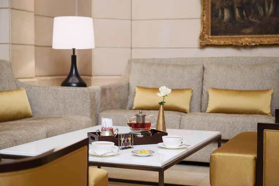 RESTAURANTS & LOUNGES PIANO LOUNGE Lobby and 1 st floor (122 seats) Enjoy a traditional English afternoon tea or your favorite pastry with a fine cup of coffee at the Piano