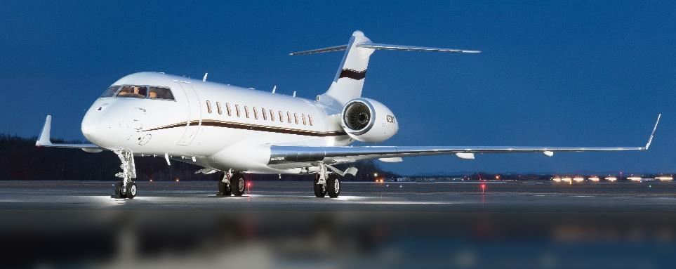 2013 Bombardier Global 6000 S/N 9511 N806AS OFFERED AT: Make Offer AIRCRAFT HIGHLIGHTS: One Owner Since New Part 91 Operated Swift Broadband Internet Gogo Biz ATG 5000 Tailwind 500 Satellite TV