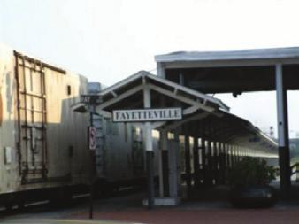 Atlantic Coast Line Railroad Depot 472 Hay Street 910-483-2658 04 The Atlantic Coast Line came to Fayetteville in 1892, and by the turn of the 20th century, the town was included in main north-south