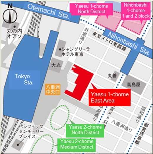 activity in the Ikebukuro area and contribute to communicating a new culture [Total floor space] Former government office land roughly 64,000 m² Public