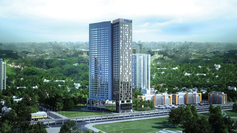 HANOI FLC LANDMARK TOWER (4,408 m2; 300 apartments, offices for rent,.