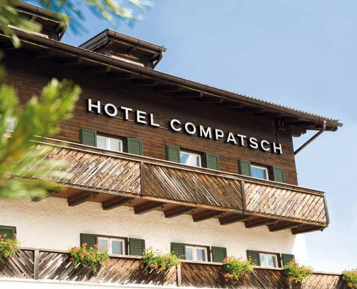 In both ***hotels, the PLAZA and COMPATSCH, fantastic service, choice of Alpine-Mediterranean cuisine